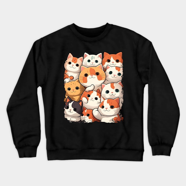 I'm Not Kidding I Like Cats - Funny Cats Crewneck Sweatshirt by Johnathan Allen Wilson